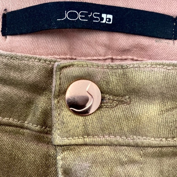 Joe’s Jeans 'The Skinny' Metallic Coated Jeans - Picture 5 of 9